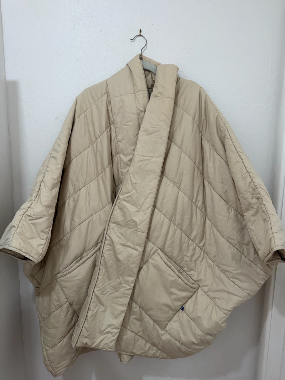 Women's Cream Blanket Robe